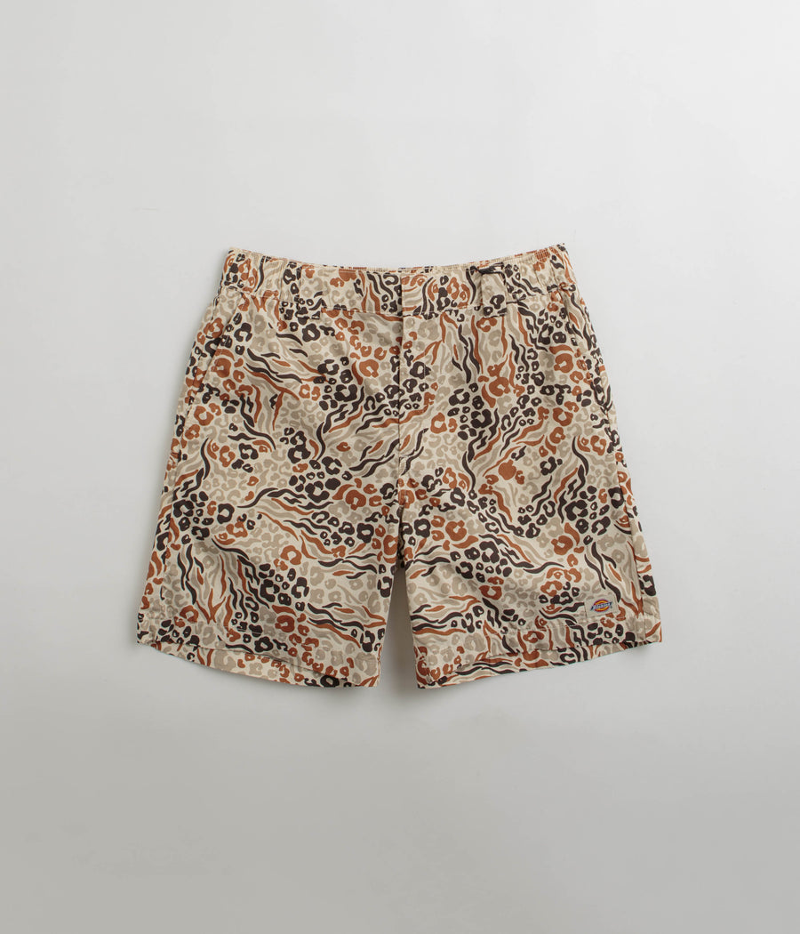 Dickies Saltville Shorts - White Camo Print