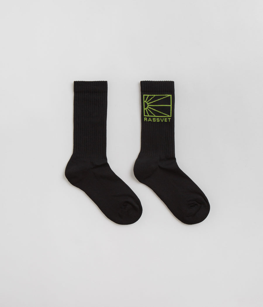 Rassvet Logo Socks - Black
