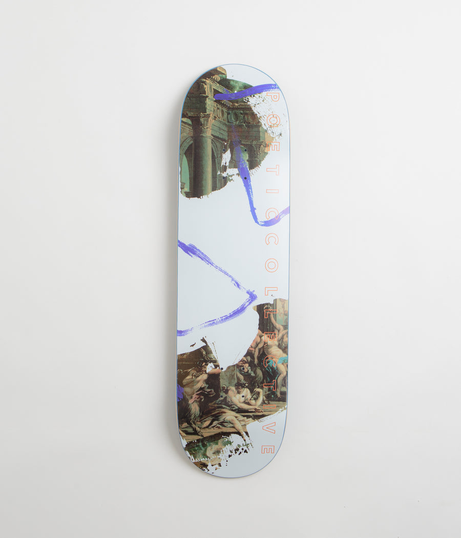 Poetic Collective Blue Strokes Deck - 8.5"