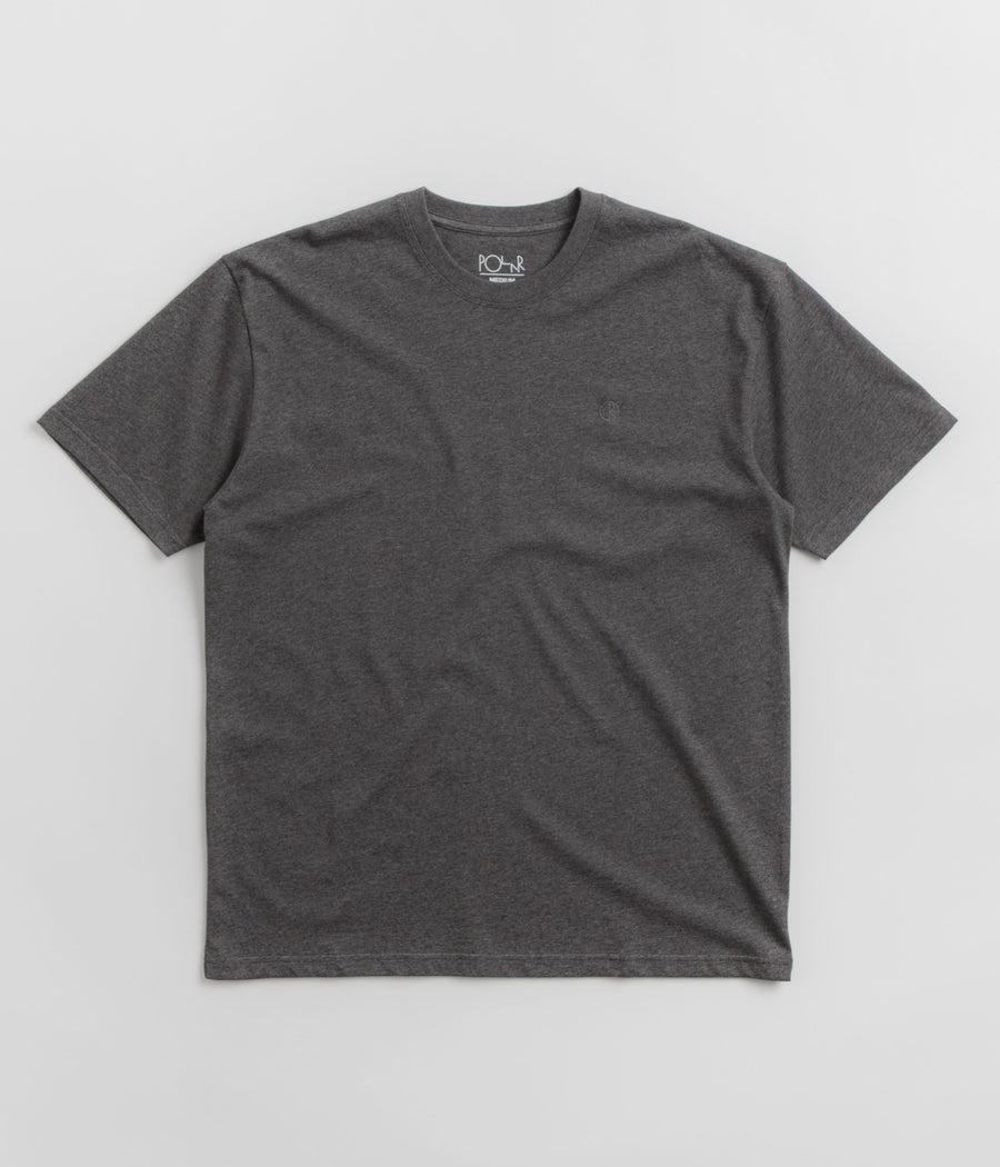Polar Team T-Shirt - Dark Grey Melange