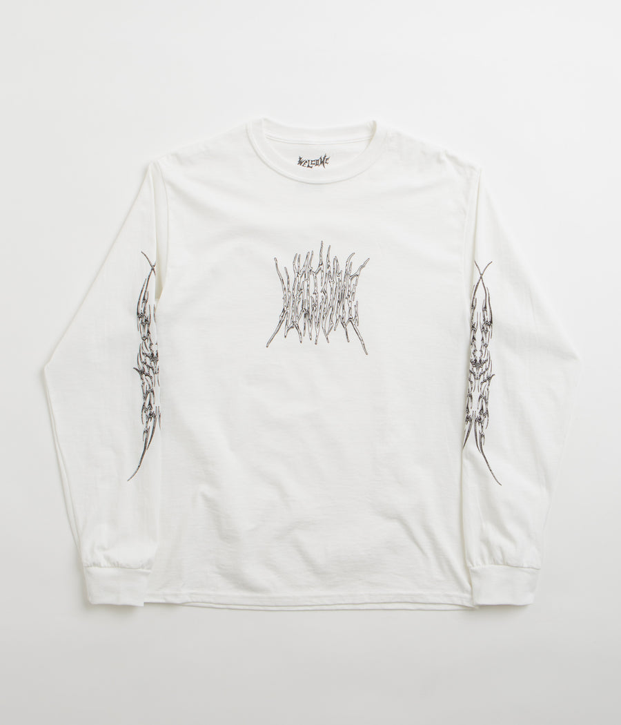 Welcome Chasm Long Sleeve T-Shirt - White