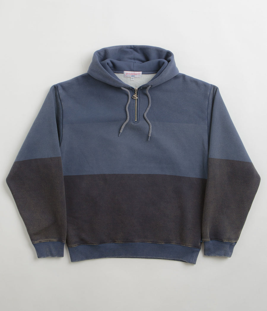 Yardsale Phantasy Quarter Zip Hoodie - Indigo / Blue / Navy